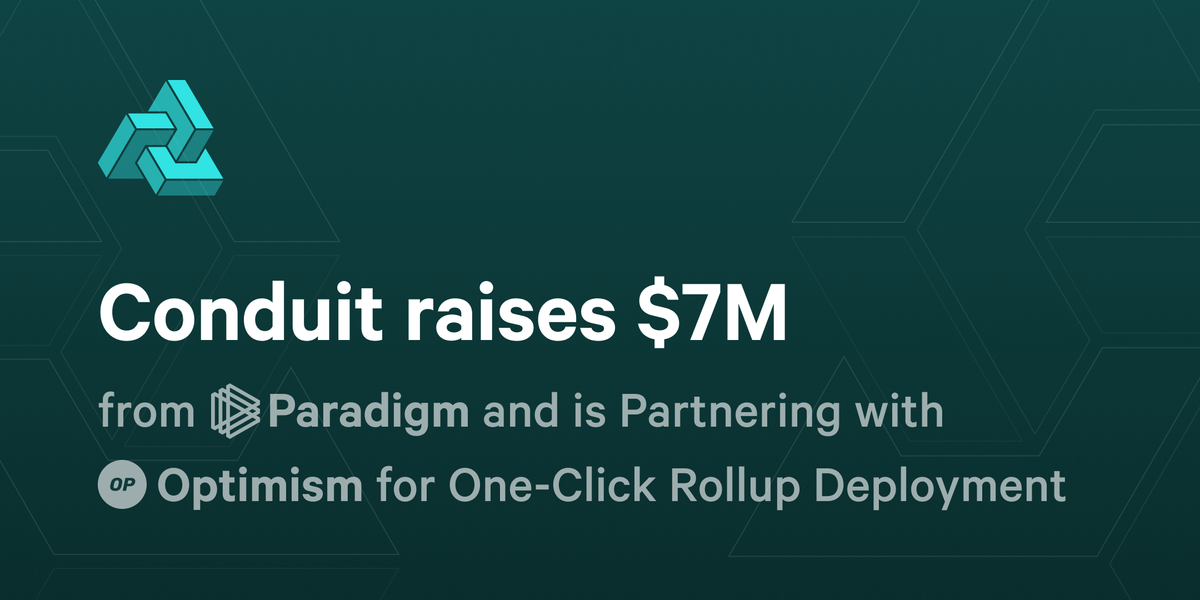 Announcing our $7M seed round from Paradigm and our collaboration with Optimism