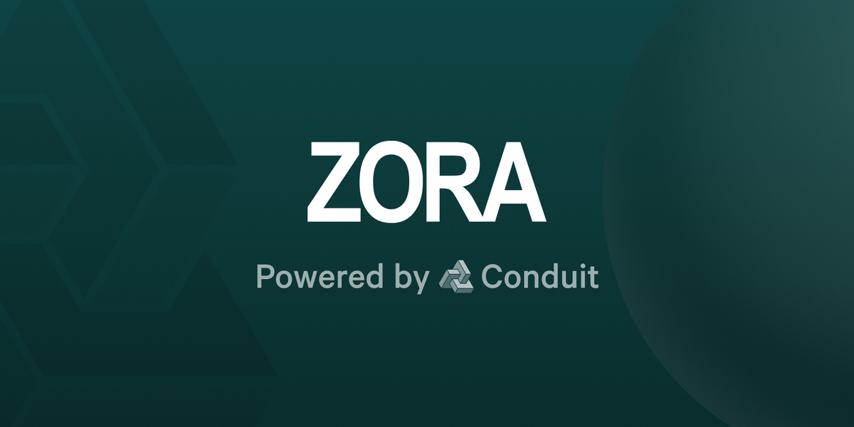 How Zora Leveraged Conduit's Rollup Platform to Launch on Mainnet in 4 Weeks