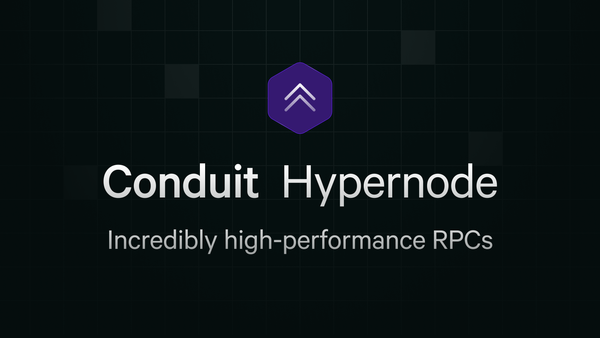 Unlimited RPC Demand with Conduit Hypernode