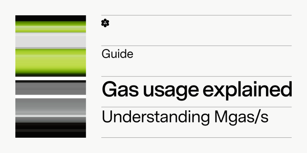 Gas Usage for Blockchains: What It Means and Why Mgas/s Is The New Standard For Measuring Onchain Performance